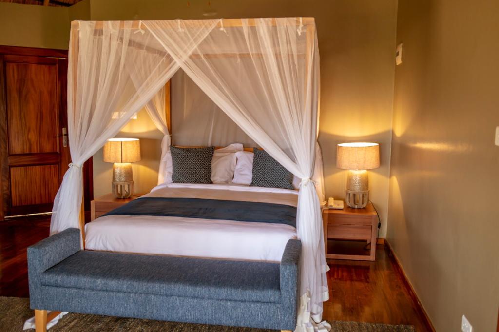 Kigambira Safari Lodge a high end Lodge open on October 16 in Lake Mburo National Park -